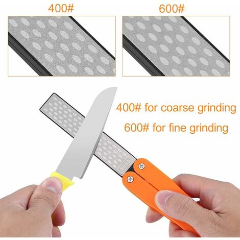 1pc household thick and fine double-sided whetstone, kitchen knife