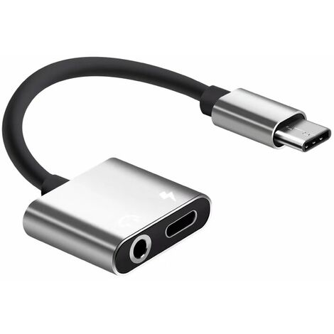 USB-C Type-C To 3.5Mm Jack Headphone Adapter with Charging