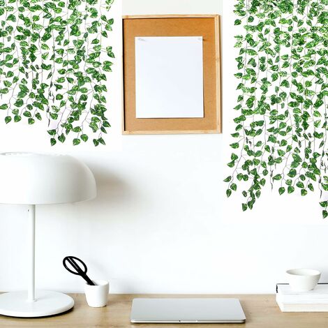 Artificial Hanging Plants, Fake Ivy Leaves Garland Gifts Party Garden  Wedding Wall Home Decor