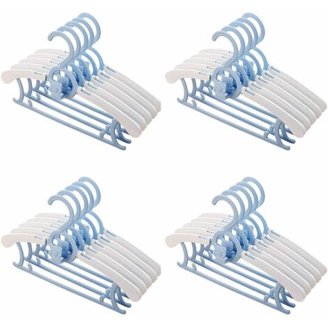 5pcs Household Baby Clothes Hangers, Adjustable, Space-saving