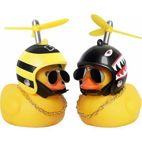 LITZEE Rubber Duck Toy, Duck Car Dashboard Decorations