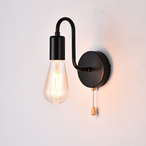 LITZEE Wall Lights E27 Socket Wall ...