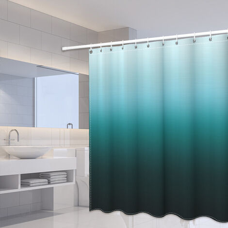 Shower Curtain 200 X 240 Cm (w X H), Anti-mold, Anti-bacterial,  Water-repellent Shower Curtains, Liner, Soft Polyester Fabric, Bath  Curtains