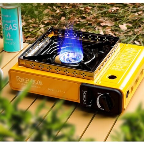 Mini Camping Stove Heater Small Cassette Stove Single Burner Portable  Cooking Furnace Gas Stove For Indoor Outdoor Camping BBQ