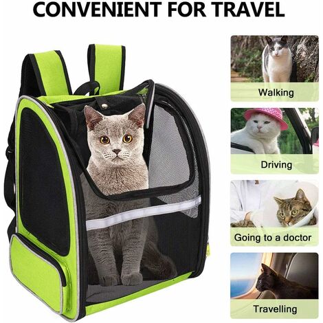 Shoulder clearance cat carrier