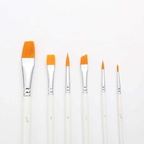 Hello Hobby Sponge Paint Dabbers, 6 Assorted Sponge Paint Brushes, Size: six-pack; 6 Pack