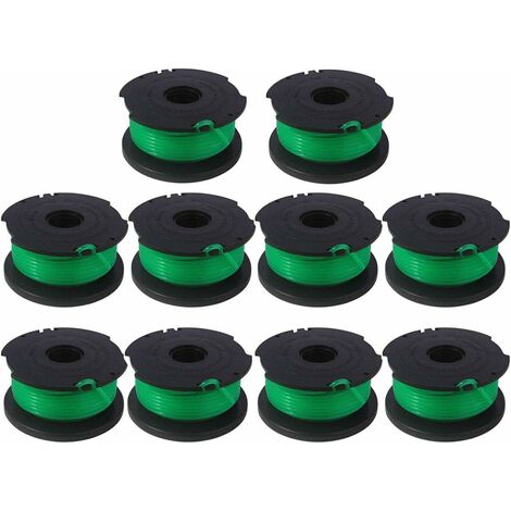 GH3000 Trimmer Replacement Spools Compatible with Black and Decker SF-080  LST540 Weed Eater, 20ft 0.080 inch GH3000R LST540B LST540 Edger Refills