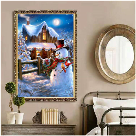 5D DIY Diamond Painting, Embroidery Diamond Painting Full Kit 5D,  Rhinestone Arts Cross Stitch Diamond Painting by Numbers for Adults Kids  Wall Decor - Colorful Elf/30x40cm