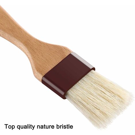 Food-grade synthetic bristle pastry brush