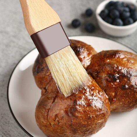 Food-grade synthetic bristle pastry brush