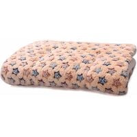 Dog and Cat Blankets for Soft Sleeping Pet 4 Size 4 Color(Brown Thicker,Large