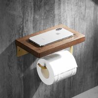 Wooden Toilet Paper Holder Country Style Toilet Paper Holder -200mm