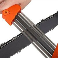 2in1 Chains Sharpener Chains Manual Grinding Tool Sharpener Sharpener Quick Sharpen Grind Fits - Orange 4.0mm