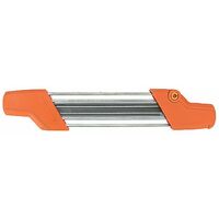 2in1 Chain Sharpener Chain Sharpening Hand Grinding Tool Quick Sharpen Grind Fits - Orange 5.2mm