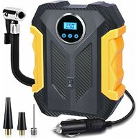 Digital Tyre Inflator Portable Air Compressor with Emergency LED Flashlight & Auto Shut Off, 12V Electric Car Tyre Pump Air Inflator Pump for Cars and Other Inflatables