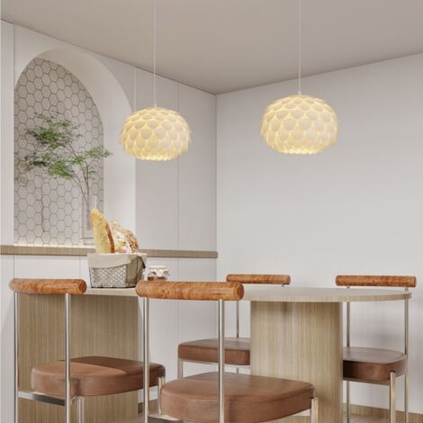 Modern Ceiling Light Creative Pendant Lamp Hanging Light Chandelier for Bedroom Living Room Kitchen Ø28CM 2Pcs