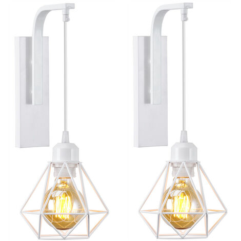 Modern store white sconce