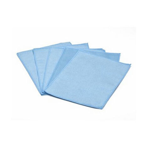 Micro-Fibre spéciale optique 15 x 20 cm bleue - sachet de 5 pièces (1/2)