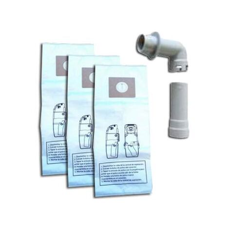 Kit d'accroche + 3 sacs pour centrales d'aspiration Aldes C.AXPIR DIGITAL et C.AXPIR DYNAMIC, Aldes 11071170