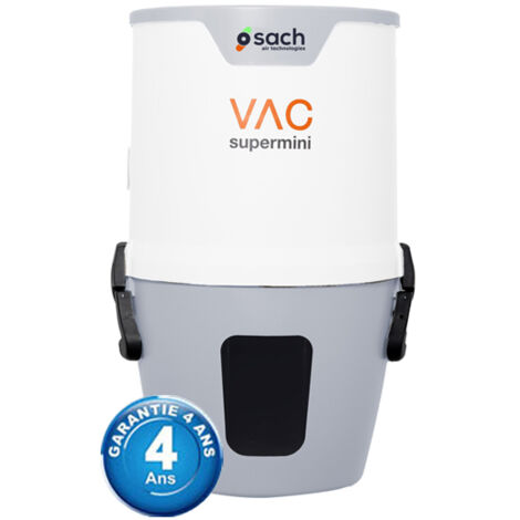 Centrale d'aspiration SACH VAC SUPER MINI garantie 4 ans (jusqu’à 300 m²), Sach UD6010-SC/E