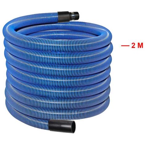 Atepac – Rallonge flexible 2m – Diamètre intérieur 32mm – Matériau anti-écrasement – Compatible avec tous les réseaux d’aspiration