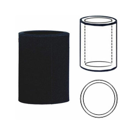 Atepac – Préfiltre mousse pour filtre cartouche vci – Compatible cellulose et polyester – Hauteur 20 cm – Diamètre intérieur 12 cm (1/2)