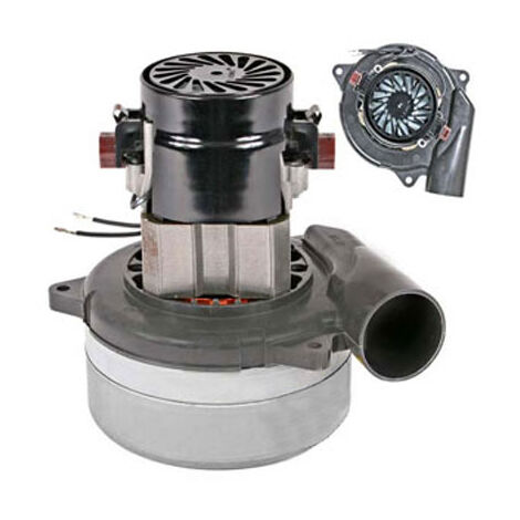 Atepac – Moteur Ametek Lamb 116355 – Remplace 117275, 116213, 115961, 119692 – Moteur bypass 1200W – Débit d'air 205 m3/h