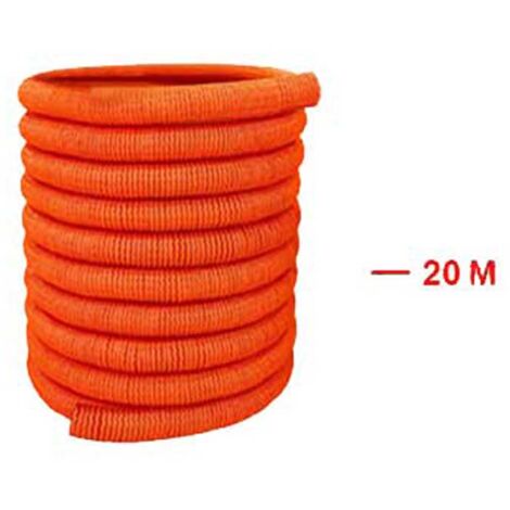 Flexible aspiration centralisée nu - orange - longueur au choix (1m, 10m et 20m) - 20m