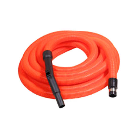 Flexible aspiration centralisée garage - orange - longueur au choix (de 3 à 20m) - 7m