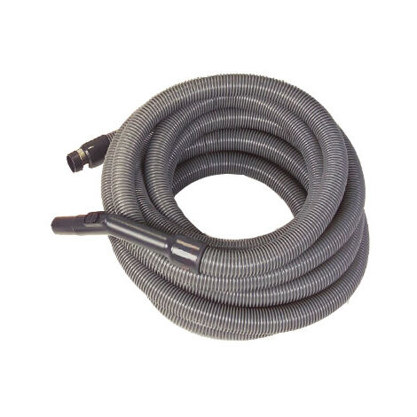 Flexible aspiration centralisée garage - gris - longueur au choix (de 3 à 20m) - 19m