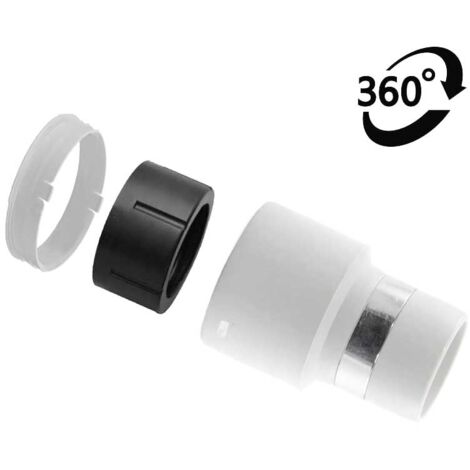 Embout boyau pivotant à 360° - gris
