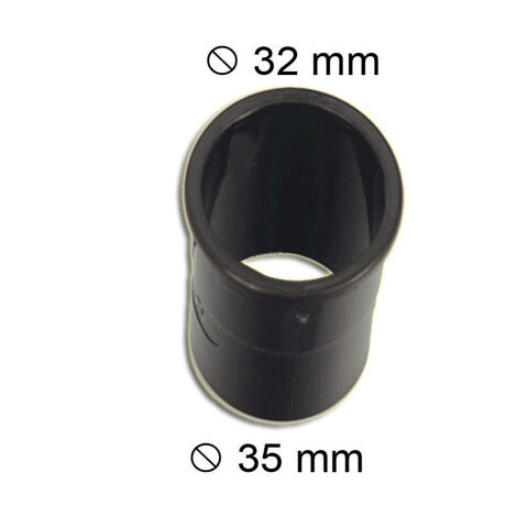 Atepac – Adaptateur 35 mm vers 32 mm – Accessoire pour aspirateur – Compatible avec sacs de 32 mm – Pour brosses et tubes d'aspiration