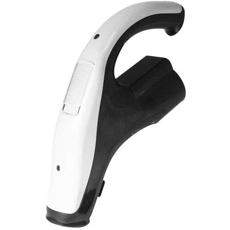Atepac – Poignée de remplacement blanche avec bouton coulissant on/off – Compatible systèmes aspiration centralisée – Longueur optimisée pour installation facile