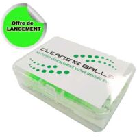 Atepac – Lot de 12 boules magiques de nettoyage – Pour flexibles et tuyauterie PVC – Améliore la performance de la centrale d’aspiration