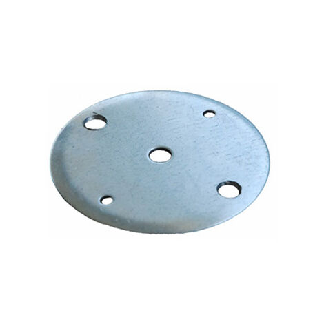 Platine de fixation supplémentaire Ø105mm - DECO FER FORGE (1/3)