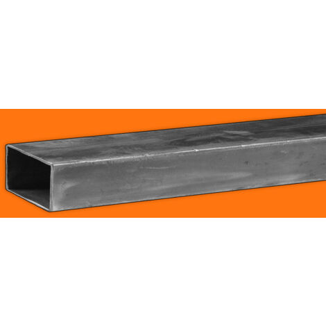 Deco Fer Forge – Tube rectangle en acier 30x15mm – Épaisseur 1.5mm – Longueur 1m – Acier S235 pour ferronnerie et menuiserie