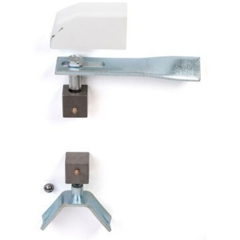 Pivot de Portail pour tube de 40x40 mm Carré Acier 35 x 35 mm Avec ou Sans Verrou  Baionnette  Pivot Portail Seul