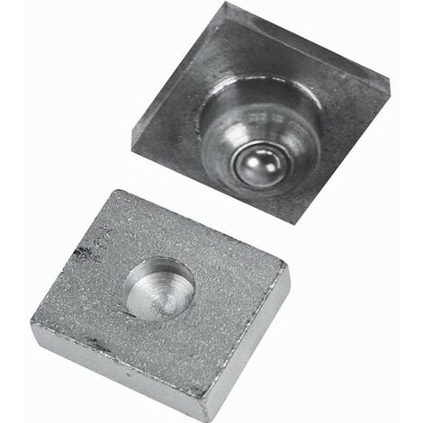 Deco Fer Forge – Pivot pour portail 35mm – Charge maximale 300kg – Acier à sceller – Mécanisme à bille pour ouverture fluide