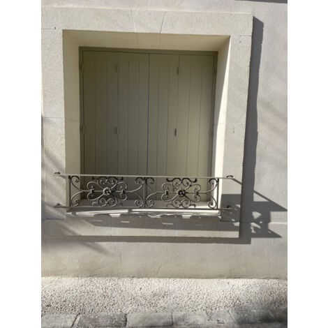 Main courante pleine lisse bombée - Longueur 3m largeur 30mm épaisseur 8mm - Fer forgé - À souder - DECO FER FORGE