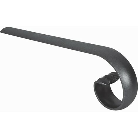 Crosse demi sphère pour main courante - Largeur 50mm épaisseur 10mm - Fer forgé - À souder - DECO FER FORGE
