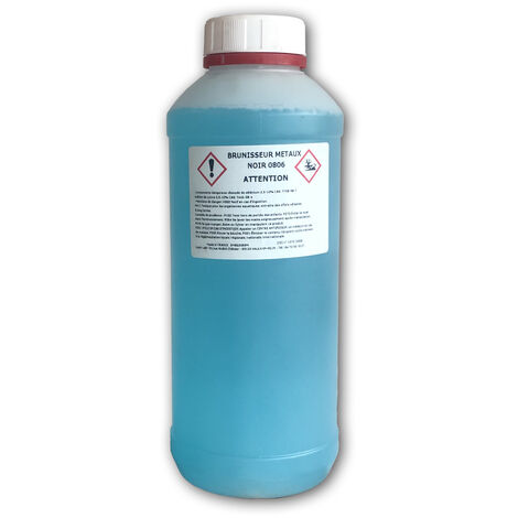 Hématite - acide 1 litre pour traitement du fer forgé et acier Ref