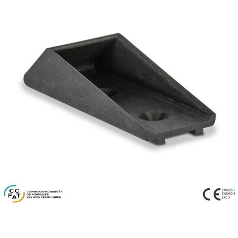[QUALITE FRANCAISE] - Bloque verre pour rampant (lot de 2 pièces) (1/2)