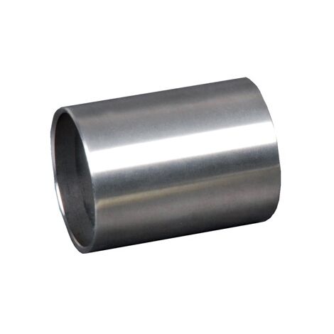 Deco Fer Forge – Connecteur droit pour main courante bois Ø42,4mm – Longueur 55mm – À coller – Inox 316 – Pour fixation sécurisée