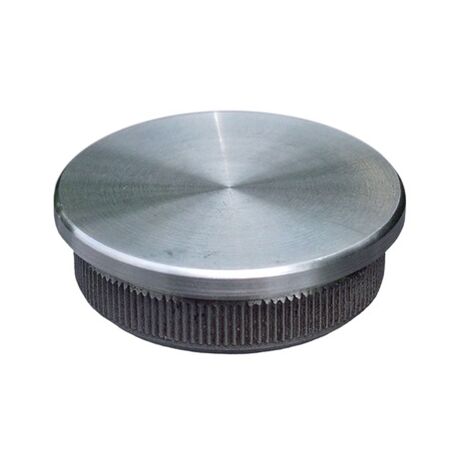 [QUALITE FRANCAISE] - Finition Plate pour Tube rond Ø42.4mm - Hauteur visible 3mm épaisseur 2mm - À coller - INOX 316
