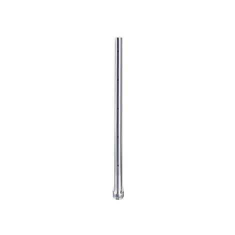 [QUALITE FRANCAISE] - Poteau pour Marche 5 inserts - Diamètre Ø42.4mm Hauteur 970mm Base Ø60mm - INOX 304