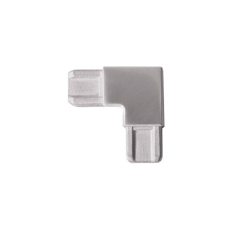 [QUALITE FRANCAISE] - Raccord 90° pour profil rectangulaire à fond de gorge 18x12 - INOX 304
