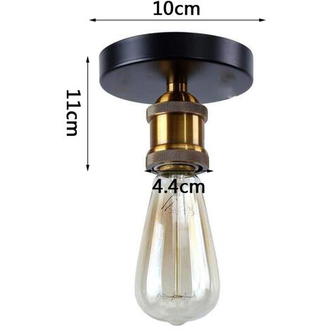 Lámpara De Suspensión Industrial E27 Metal Hierro Lámpara Colgante Para Sala De Estar Restaurante Gris Plateado 10320475
