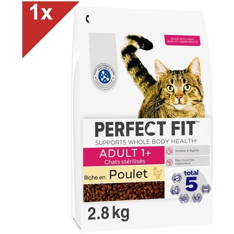 PURINA ONE Chat Adulte - au Boeuf et aux Céréales Complètes - 1,5 KG - Croquettes  pour chat adulte Pro Plan