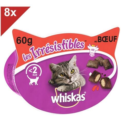 Friandises pour chat au fromage Catisfaction 6x60g