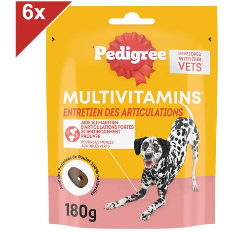 PEDIGREE Aliments Complémentaires Entretien des articulations pour chien 6x180g